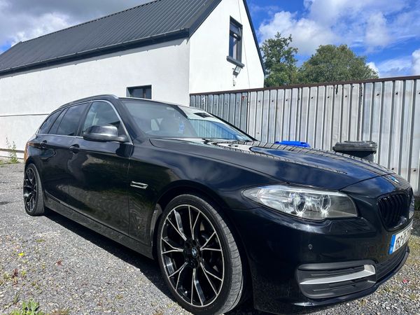 BMW 5-Series Estate/Jeep, Diesel, 2015, Black