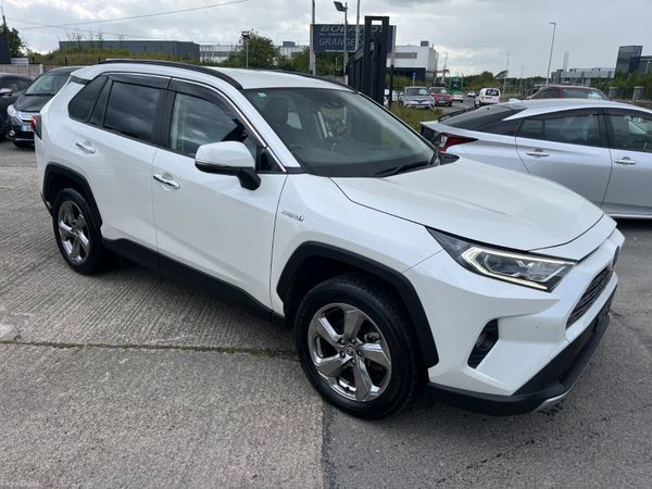 Toyota RAV4 SUV, Petrol Hybrid, 2020, White