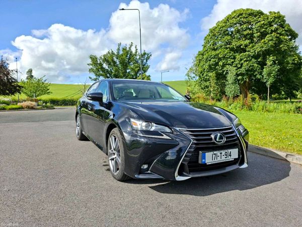 Lexus GS Saloon, Petrol Hybrid, 2017, Black