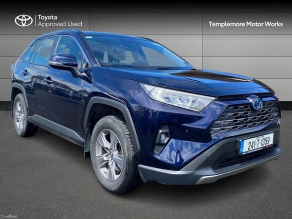Toyota RAV4 SUV, Petrol Hybrid, 2024, Blue