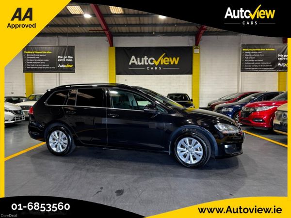 Volkswagen Golf Estate, Petrol, 2014, Black