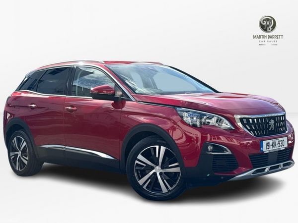 Peugeot 3008 MPV, Diesel, 2019, Red