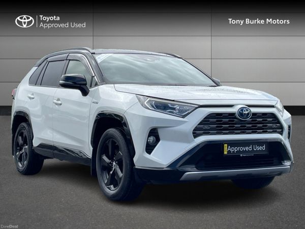 Toyota RAV4 SUV, Petrol Hybrid, 2019, Silver