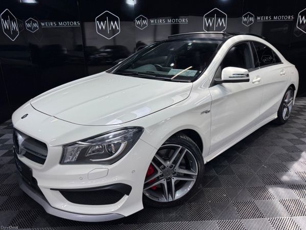 Mercedes-Benz CLA Coupe, Petrol, 2015, White