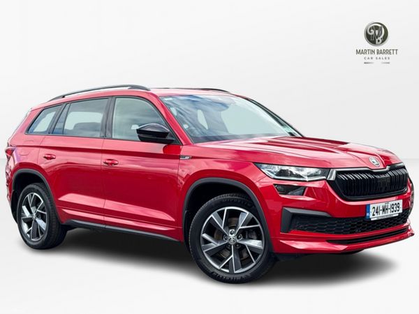 Skoda Kodiaq Estate, Diesel, 2024, Red