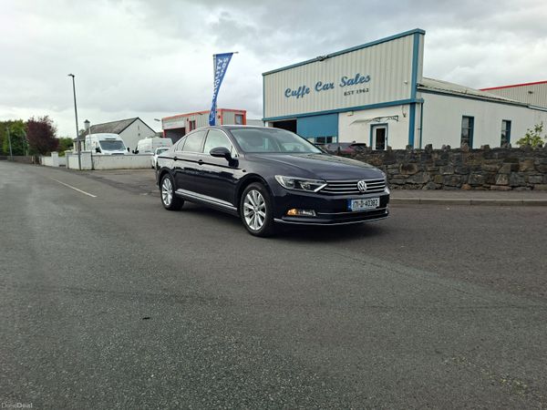 Volkswagen Passat Saloon, Diesel, 2017, Black