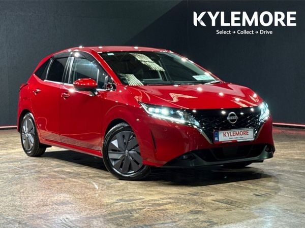 Nissan Note Hatchback, Petrol Hybrid, 2021, Red