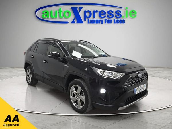 Toyota RAV4 SUV, Petrol Hybrid, 2021, Black
