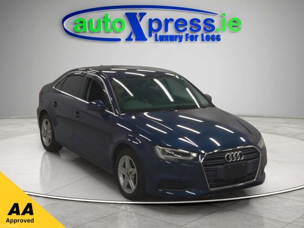 Audi A3 Saloon, Petrol, 2017, Blue