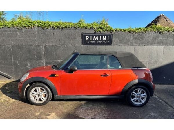 Mini Cooper Convertible, Petrol, 2012, Orange