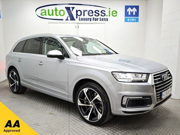 Audi Q7 SUV, Diesel Plug-in Hybrid, 2017, Silver