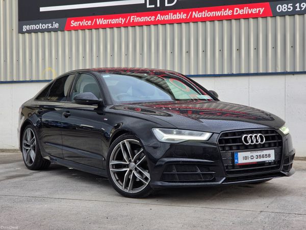 Audi A6 Saloon, Diesel, 2018, Black