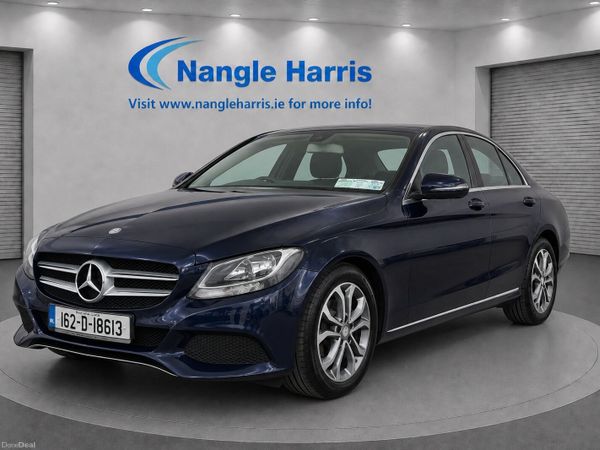 Mercedes-Benz C-Class Saloon, Diesel, 2016, Blue