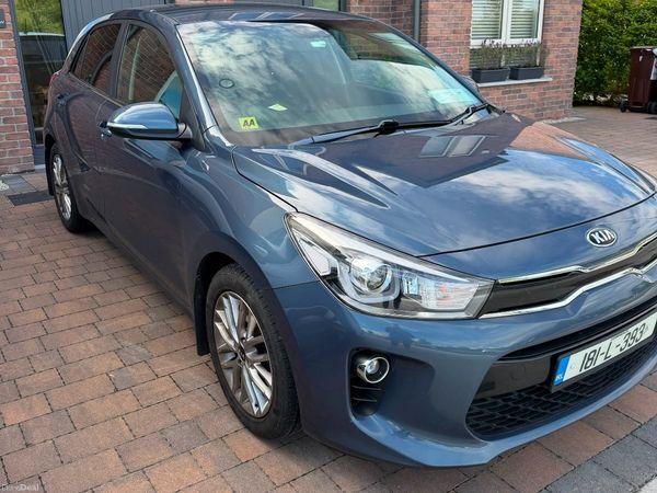 Kia Rio Hatchback, Petrol, 2018, Blue