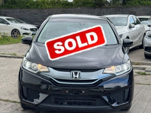 Honda Fit Hatchback, Petrol Hybrid, 2015, Black
