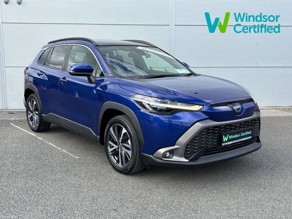 Toyota Corolla Cross SUV, Petrol Hybrid, 2022, Blue
