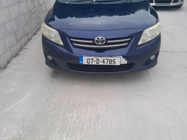 Toyota Corolla Saloon, Petrol, 2007, Blue