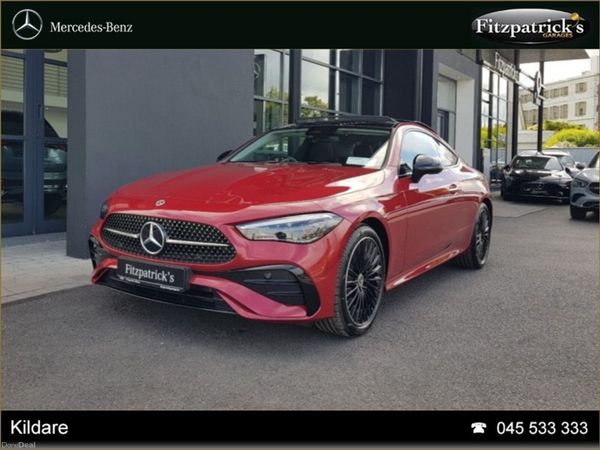 Mercedes-Benz CLE Coupe, Diesel, 2026, Red