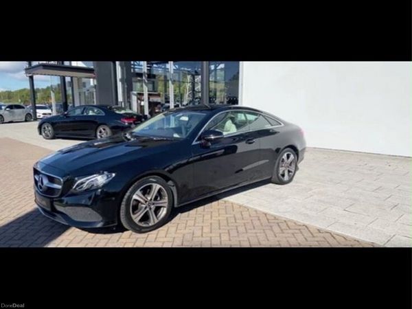 Mercedes-Benz E-Class Coupe, Diesel, 2018, Black
