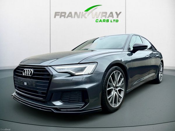 Audi A6 Saloon, Diesel Hybrid, 2021, Grey
