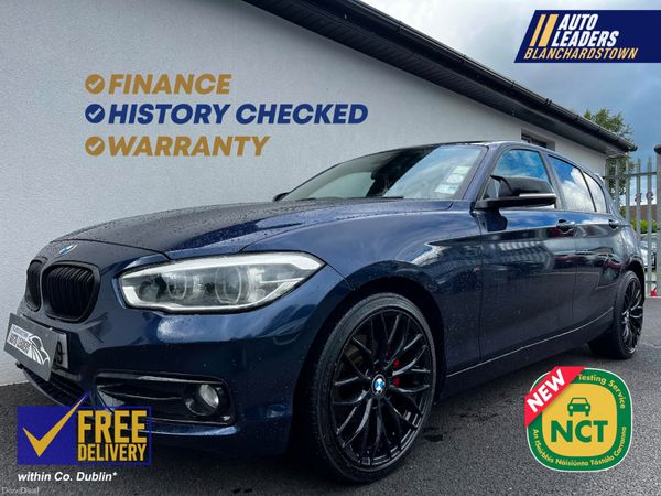 BMW 1-Series Hatchback, Petrol, 2015, Blue