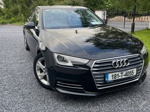 Audi A4 Saloon, Diesel, 2018, Black