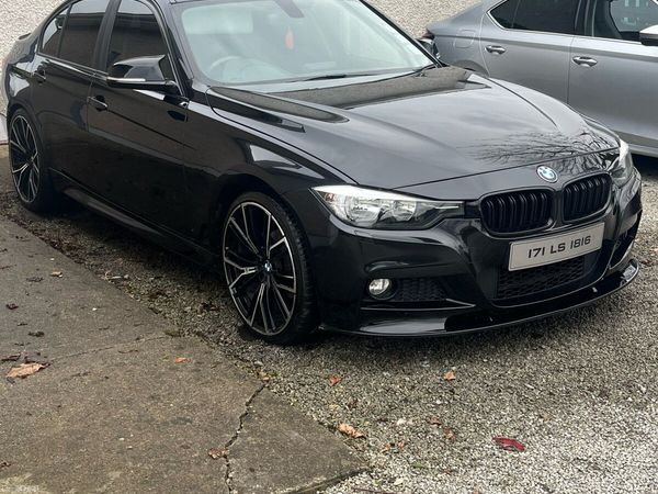 BMW 3-Series Saloon, Diesel, 2017, Black