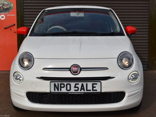 Fiat 500 Hatchback, Petrol, 2017, White