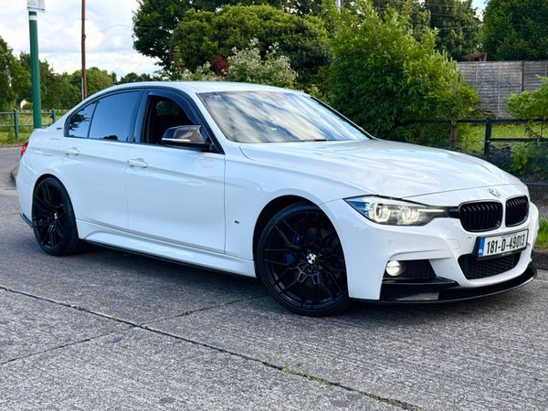 BMW 3-Series Saloon, Petrol Plug-in Hybrid, 2018, White