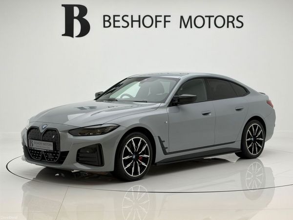 BMW i4 Coupe, Electric, 2024, Grey
