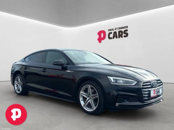Audi A5 Saloon, Petrol, 2018, Black