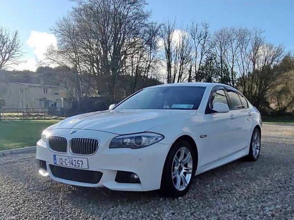BMW 5-Series Saloon, Diesel, 2012, White