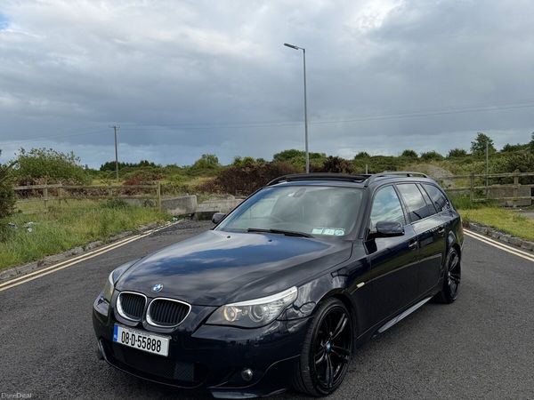 BMW 5-Series Estate, Diesel, 2008, Black