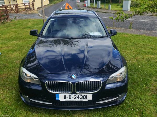 BMW 5-Series Estate, Diesel, 2011, Blue
