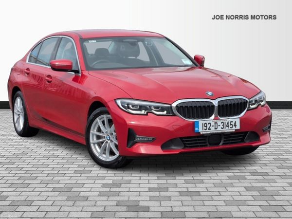 BMW 3-Series Saloon, Diesel, 2019, Red