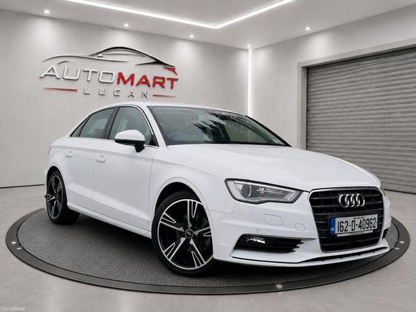 Audi A3 Saloon, Petrol, 2016, White
