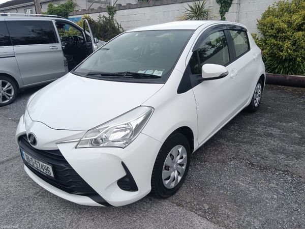 Toyota Vitz Hatchback, Petrol, 2018, White