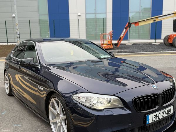 BMW 5-Series Saloon, Diesel, 2013, Blue