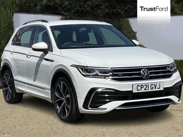 Volkswagen Tiguan SUV, Diesel, 2021, White