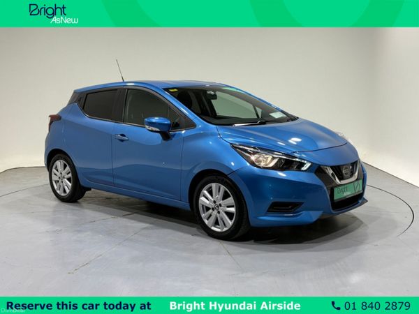 Nissan Micra Hatchback, Petrol, 2020, Blue