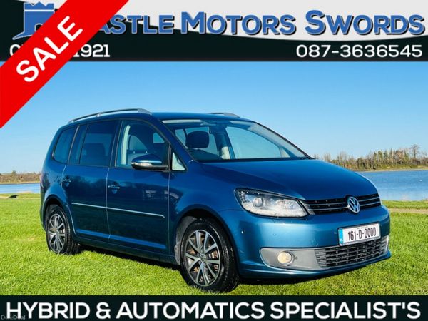 Volkswagen Touran MPV, Petrol, 2016, Blue