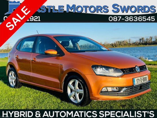 Volkswagen Polo Hatchback, Petrol, 2017, Orange