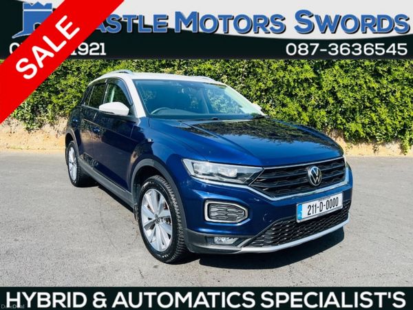 Volkswagen T-Roc SUV, Diesel, 2021, Blue