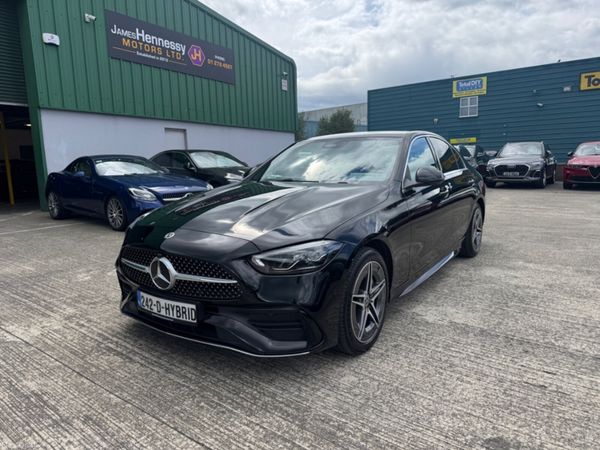 Mercedes-Benz C-Class Saloon, Petrol Hybrid, 2024, Black