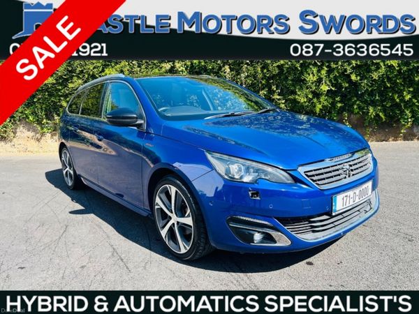 Peugeot 308 Hatchback, Petrol, 2017, Blue