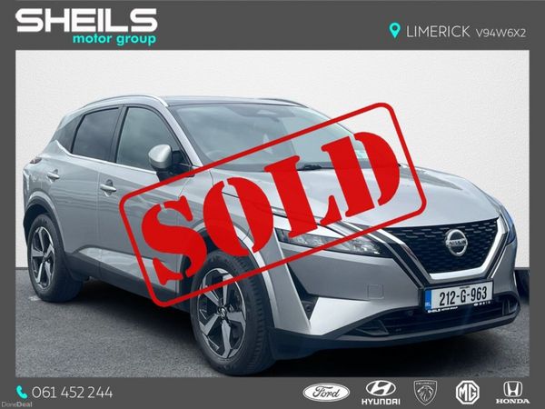 Nissan Qashqai MPV, Petrol, 2021, Grey