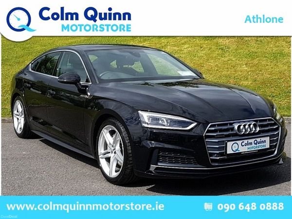 Audi A5 Hatchback, Diesel, 2019, Black