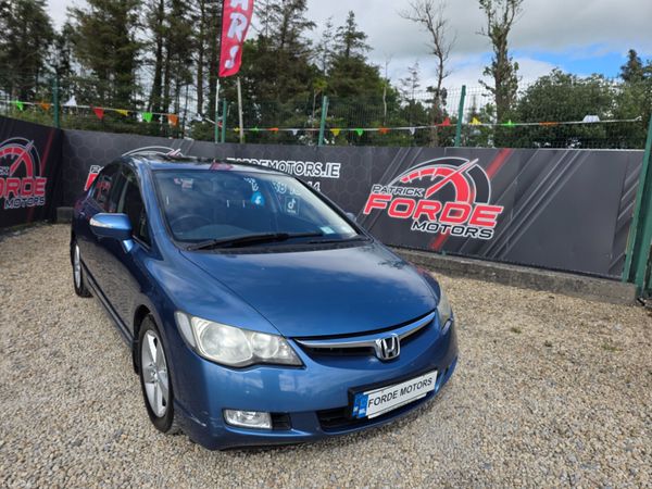 Honda Civic Saloon, Petrol, 2006, Blue
