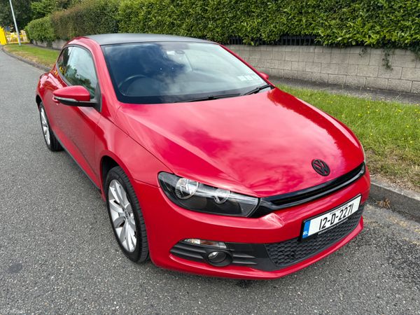 Volkswagen Scirocco Hatchback, Diesel, 2012, Red