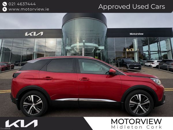 Peugeot 3008 SUV, Diesel, 2020, Red
